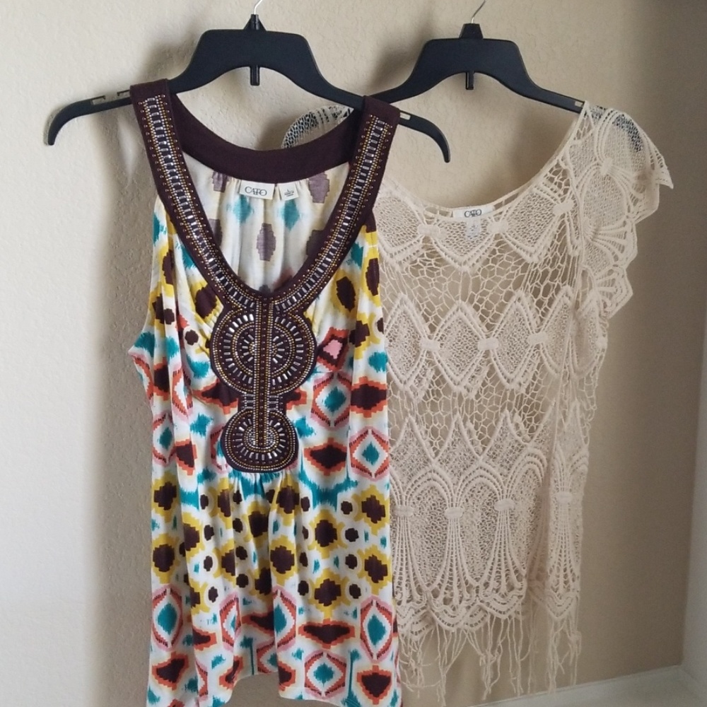 Cato size large tops